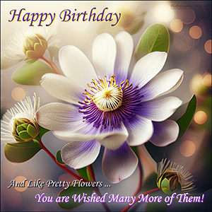 A BIRTHDAY e-CARD "IT'S A PASSION FRUIT THING"