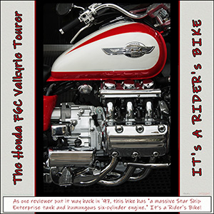 A BLANK e-CARD - HEART OF THE HONDA VALKYRIE