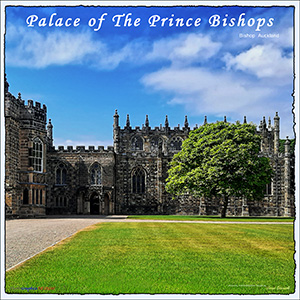 A "Blank" e-Card - with Fine Art Photographic Image: PALACE OF THE PRINCE BISHOPS