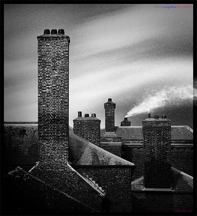 BUY NOW! THE CHIMNEYS - FINE ART PRINT