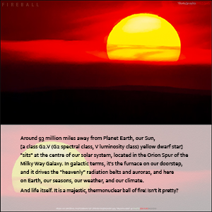 A Fine Art "BLANK" e-Card by PhotoGraphixDesigns - FIREBALL