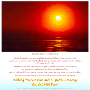 A MORNING SUNRISE e-Card