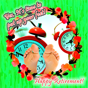 A RETIREMENT e-CARD "Every Moment"