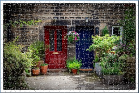 BUY NOW! THE COTTAGE DOORS - Digital Jigsaw - Own it Forever