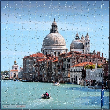 BUY NOW! ON THE VENETIAN GRAND CANAL - web-playable jigsaw